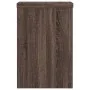 Soportes de plantas 2 uds madera marrón roble 25x25x35 cm de , Soportes para macetas - Ref: Foro24-852912, Precio: 41,75 €, D...