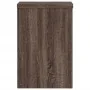 Soportes de plantas 2 uds madera marrón roble 25x25x35 cm de , Soportes para macetas - Ref: Foro24-852912, Precio: 41,75 €, D...