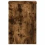 Soportes de plantas 2 uds madera roble ahumado 25x25x35 cm de , Soportes para macetas - Ref: Foro24-852910, Precio: 40,73 €, ...