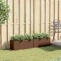 Jardineras con 2 maceteros 2 uds ratán PE marrón 72x30x32 cm de , Maceteros y jardineras - Ref: Foro24-3210529, Precio: 85,73...