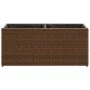 Jardineras con 2 maceteros 2 uds ratán PE marrón 72x30x32 cm de , Maceteros y jardineras - Ref: Foro24-3210529, Precio: 85,73...