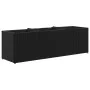 Jardineras con 3 maceteros 2 uds ratán PE negro 105x30x32 cm by , Pots and planters - Ref: Foro24-3210522, Price: 120,43 €, D...