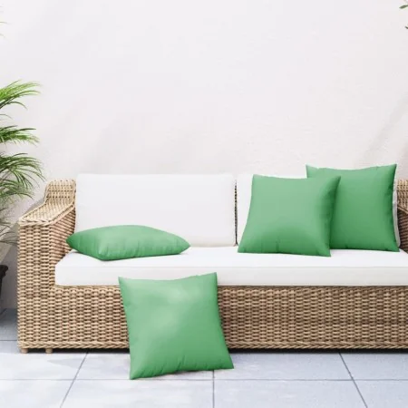 Cojines de sofá 4 unidades tela verde 40x40 cm de , Cojines para sillas y sofás - Ref: Foro24-360364, Precio: 26,84 €, Descue...