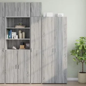 Armario estrecho madera ingeniería gris Sonoma 30x42,5x225 cm von , Sideboards - Ref: Foro24-3281264, Preis: 168,75 €, Rabatt: %