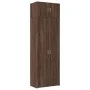 Armario de madera ingeniería marrón roble 70x42,5x225 cm by , Sideboards - Ref: Foro24-3281328, Price: 235,70 €, Discount: %