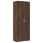 Armario de madera ingeniería marrón roble 70x42,5x225 cm by , Sideboards - Ref: Foro24-3281328, Price: 235,70 €, Discount: %