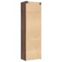 Armario de madera ingeniería marrón roble 70x42,5x225 cm by , Sideboards - Ref: Foro24-3281328, Price: 235,70 €, Discount: %