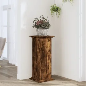 Soportes de plantas madera ingeniería roble ahumado 33x33x80 cm by , Pot stands - Ref: Foro24-852973, Price: 53,25 €, Discoun...