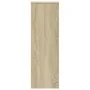 Soportes para plantas 2 uds madera roble Sonoma 33x33x100 cm de , Soportes para macetas - Ref: Foro24-3307884, Precio: 130,52...