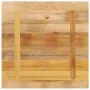 Tablero de mesa cuadrado madera maciza de mango 70x70x2,5 cm de , Tableros para mesas - Ref: Foro24-371341, Precio: 76,97 €, ...