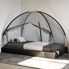 Mosquitera con puertas Mongolia 220 malla negra 200x120x130 cm de , Mosquiteras - Ref: Foro24-4010042, Precio: 24,50 €, Descu...