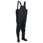 Vadeador de pecho con botas negro talla 42 de , Vadeadores para caza y para pesca - Ref: Foro24-4016985, Precio: 34,07 €, Des...