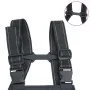 Vadeador de pecho con botas negro talla 42 de , Vadeadores para caza y para pesca - Ref: Foro24-4016985, Precio: 34,07 €, Des...