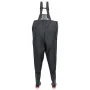 Vadeador de pecho con botas negro talla 44 de , Vadeadores para caza y para pesca - Ref: Foro24-4016987, Precio: 34,07 €, Des...