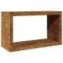 Leñero 100x40x60 cm Acero oxidado de , Bolsas y soportes de leña - Ref: Foro24-850988, Precio: 95,72 €, Descuento: %