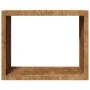 Leñero 100x40x80 cm Acero oxidado de , Bolsas y soportes de leña - Ref: Foro24-850981, Precio: 124,94 €, Descuento: %