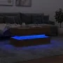 Mesa de centro con luces LED roble artisian 90x50x40 cm de , Mesas de centro - Ref: Foro24-857719, Precio: 113,21 €, Descuent...