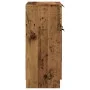 Aparador de madera de ingeniería envejecida 60x30x70 cm de , Aparadores - Ref: Foro24-856838, Precio: 74,44 €, Descuento: %