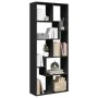 Librería divisora madera de ingeniería negra 67x25x161,5 cm de , Librerías y estanterías - Ref: Foro24-858076, Precio: 92,89 ...