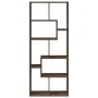 Librería divisora madera ingeniería marrón roble 67x25x161,5 cm de , Librerías y estanterías - Ref: Foro24-858081, Precio: 89...