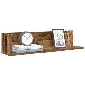 Estantes de pared 2 uds madera envejecida 75x16,5x16,5 cm de , Estantes y estanterías - Ref: Foro24-860038, Precio: 38,78 €, ...