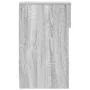 Mesilla de noche con cajón gris sonoma 20x36x60 cm de , Mesitas de noche - Ref: Foro24-858705, Precio: 45,73 €, Descuento: %