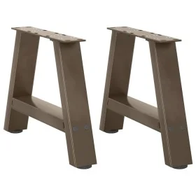 Patas de mesa de centro forma A 2uds acero 30x(30-31) cm de , Patas para mesas - Ref: Foro24-4012811, Precio: 46,79 €, Descue...