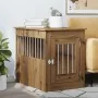 Jaula para perros madera ingeniería roble artesanal 55x80x68 cm de , Casetas para perros - Ref: Foro24-857643, Precio: 94,34 ...