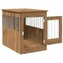 Jaula para perros madera ingeniería roble artesanal 55x80x68 cm de , Casetas para perros - Ref: Foro24-857643, Precio: 94,34 ...