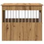 Jaula para perros madera ingeniería roble artesanal 55x80x68 cm de , Casetas para perros - Ref: Foro24-857643, Precio: 94,34 ...