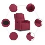 Sillón reclinable elevable terciopelo rojo tinto de , Sillones - Ref: Foro24-3204305, Precio: 299,12 €, Descuento: %