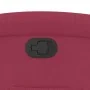 Sillón reclinable elevable terciopelo rojo tinto de , Sillones - Ref: Foro24-3204305, Precio: 299,12 €, Descuento: %