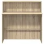 Mostrador de recepción roble sonoma 100x50x103,5 cm de , Escritorios - Ref: Foro24-859026, Precio: 112,14 €, Descuento: %
