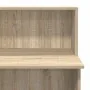Mostrador de recepción roble sonoma 100x50x103,5 cm de , Escritorios - Ref: Foro24-859026, Precio: 112,14 €, Descuento: %