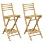 Taburetes de bar para exterior con reposapiés 2 uds. Plegables de , Sillas de jardín - Ref: Foro24-4108228, Precio: 151,60 €,...