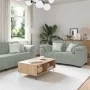 Juego de sofás con cojines 3 piezas terciopelo gris claro by , Sofas - Ref: Foro24-3324667, Price: 644,57 €, Discount: %