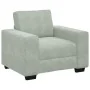 Juego de sofás con cojines 3 piezas terciopelo gris claro by , Sofas - Ref: Foro24-3324667, Price: 644,57 €, Discount: %