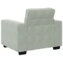 Juego de sofás con cojines 3 piezas terciopelo gris claro by , Sofas - Ref: Foro24-3324667, Price: 644,57 €, Discount: %