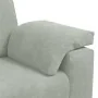 Juego de sofás con cojines 3 piezas terciopelo gris claro by , Sofas - Ref: Foro24-3324667, Price: 644,57 €, Discount: %