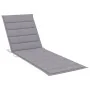 Tumbona con cojín gris madera de pino impregnada de , Tumbonas - Ref: Foro24-3065820, Precio: 123,88 €, Descuento: %