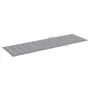 Tumbona con cojín gris madera de pino impregnada de , Tumbonas - Ref: Foro24-3065820, Precio: 123,88 €, Descuento: %