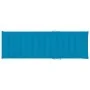 Tumbona doble y cojines madera pino impregnada azul by , Loungers - Ref: Foro24-3065973, Price: 306,65 €, Discount: %