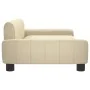 Sofá para niños de tela crema 90x53x30 cm de , Mobiliario para bebés y niños pequeños - Ref: Foro24-3196257, Precio: 85,57 €,...