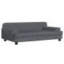 Sofá para niños de terciopelo gris oscuro 90x53x30 cm de , Mobiliario para bebés y niños pequeños - Ref: Foro24-3196281, Prec...