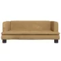 Sofá para niños de terciopelo marrón 80x45x30 cm de , Mobiliario para bebés y niños pequeños - Ref: Foro24-3196310, Precio: 6...
