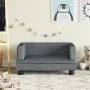 Sofá para niños de terciopelo gris oscuro 60x40x30 cm de , Mobiliario para bebés y niños pequeños - Ref: Foro24-3196319, Prec...