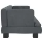 Sofá para niños de terciopelo gris oscuro 60x40x30 cm de , Mobiliario para bebés y niños pequeños - Ref: Foro24-3196319, Prec...