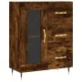 Aparador alto madera contrachapada roble ahumado 69,5x34x180 cm von , Sideboards - Ref: Foro24-3195944, Preis: 165,53 €, Raba...
