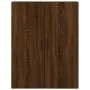 Aparador alto madera contrachapada marrón roble 69,5x34x180 cm by , Sideboards - Ref: Foro24-3195978, Price: 164,51 €, Discou...