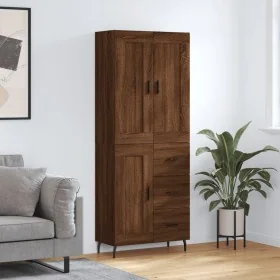 Aparador alto madera contrachapada marrón roble 69,5x34x180 cm von , Sideboards - Ref: Foro24-3200024, Preis: 189,95 €, Rabat...
